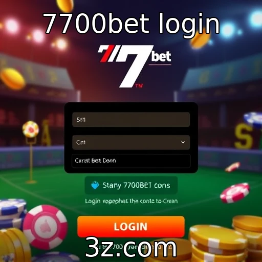 Acesso facilitado com novas opções de login na 7700bet